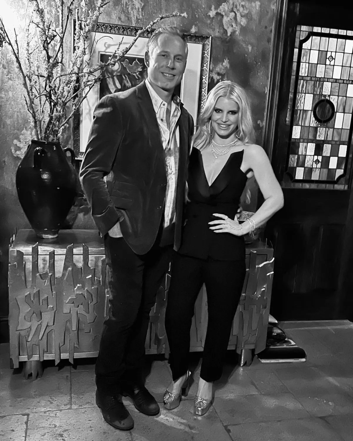 Eric Johnson y Jessica Simpson