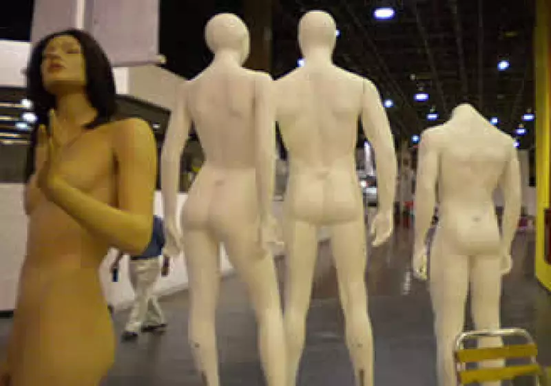 Las tiendas departamentales son los principales clientes de Manisamex, fabricante de los maniquíes sustentables. (Foto: Silvia Ortiz)