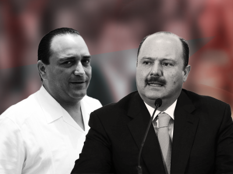 Roberto Borge y César Duarte
