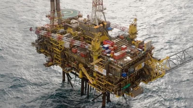 Derrame en el mar del Norte