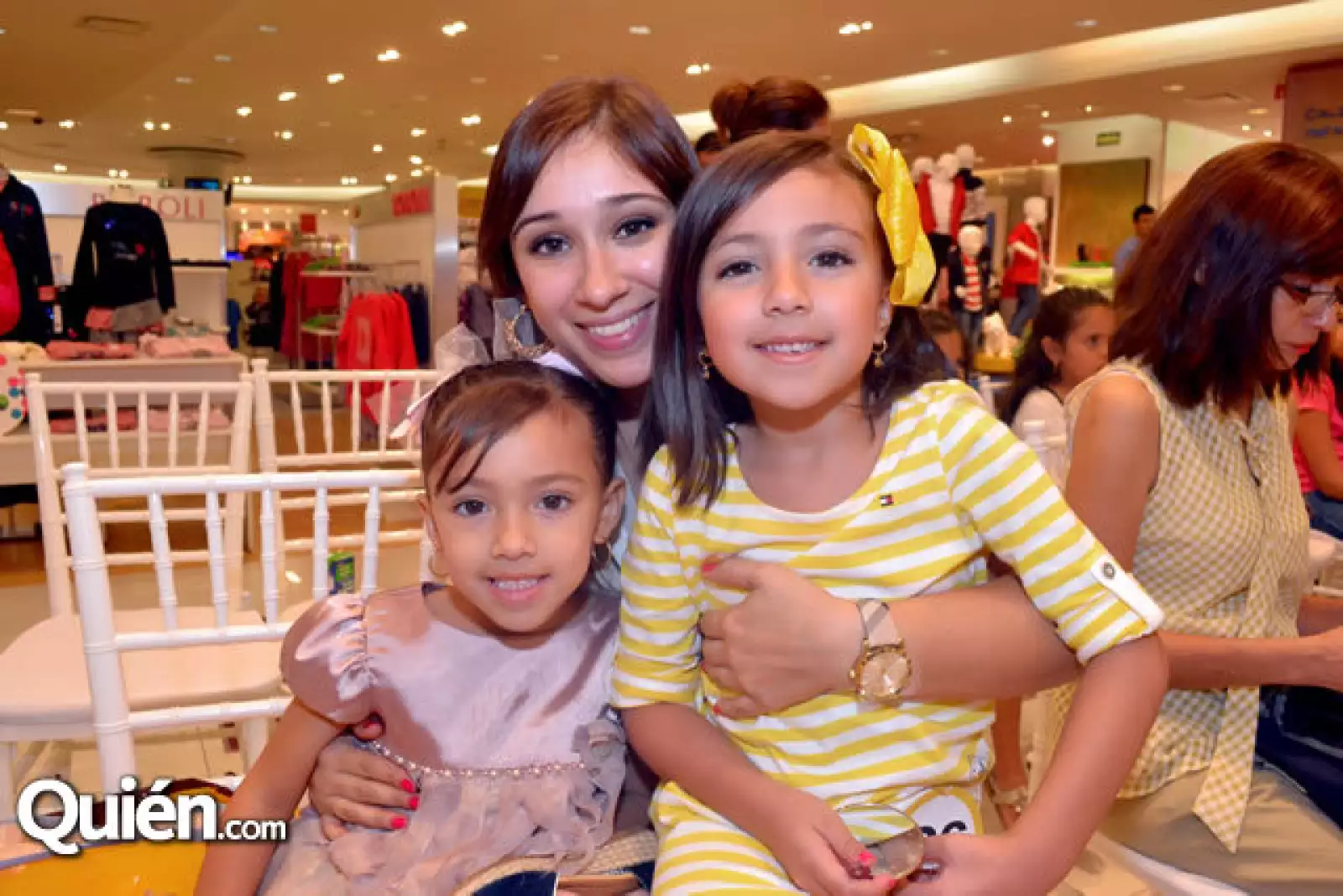 Constanza Fernández, Valentina Fernández y Karla Quintanilla