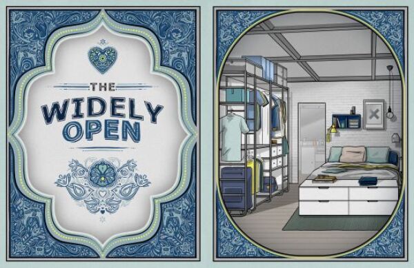 widley open