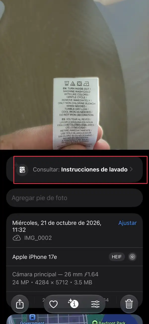 Así se activa la Búsqueda visual del iPhone