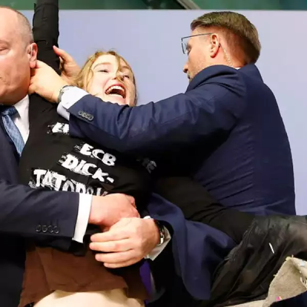 Se trata de la segunda manifestación contra el BCE en un mes. 