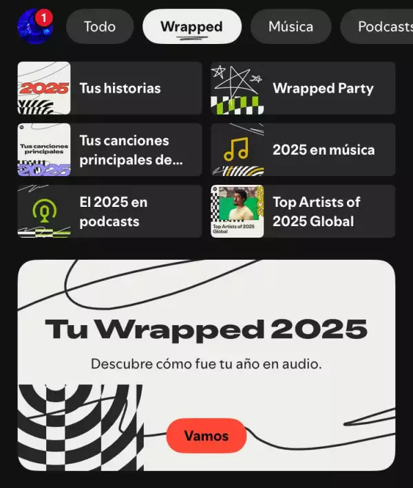 Spotify Wrapped 2025