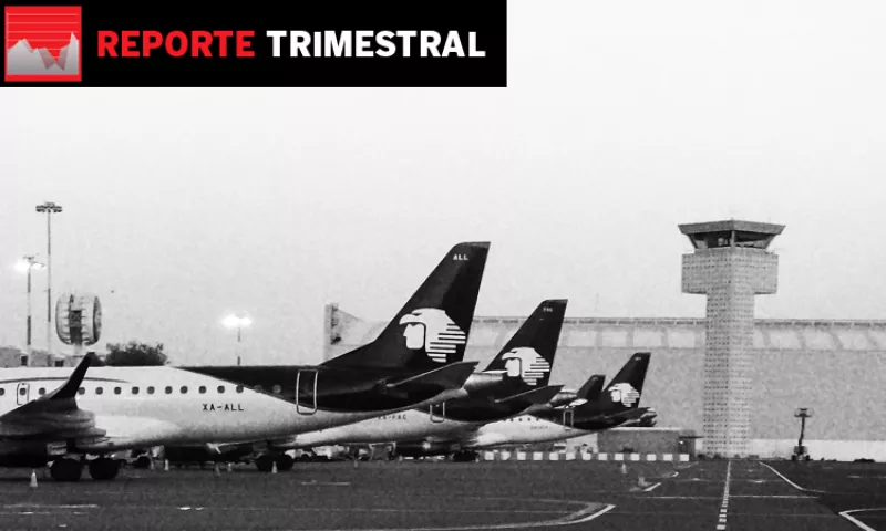Aeroméxico recorta pérdidas
