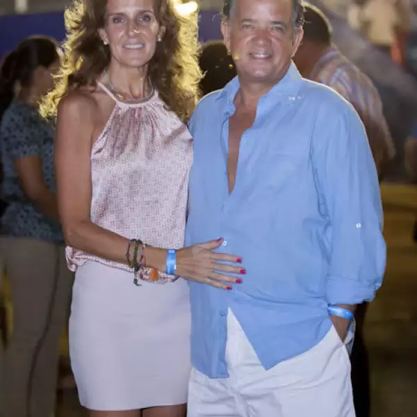 Cristina Uribarri de Buchanan y Pedro Buchanan