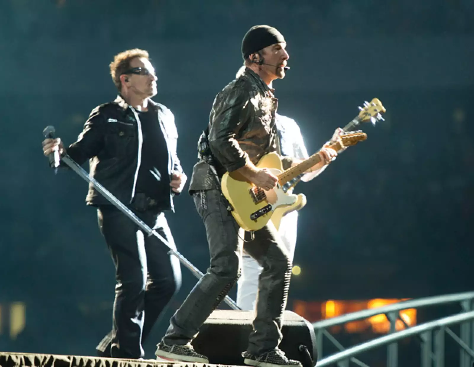 La banda irlandesa U2 tuvo que conformarse con el cuarto puesto.