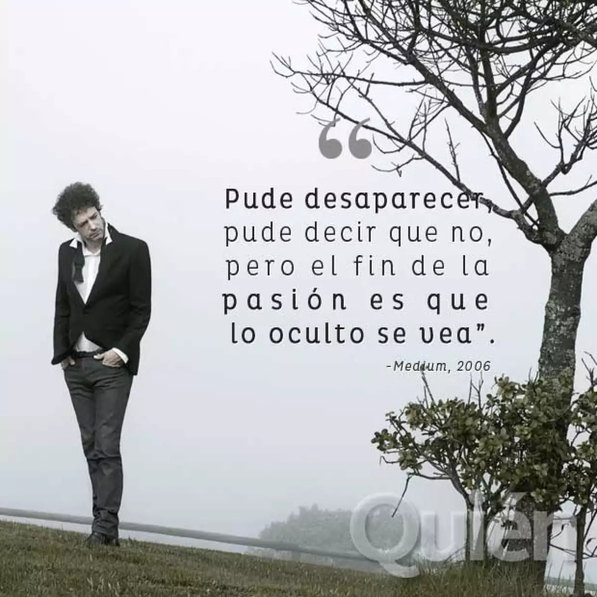 Hoy se confirma la muerte del líder de Soda Stereo, tras cuatro años de permanecer en coma y lo recordamos con estas frases de sus canciones.