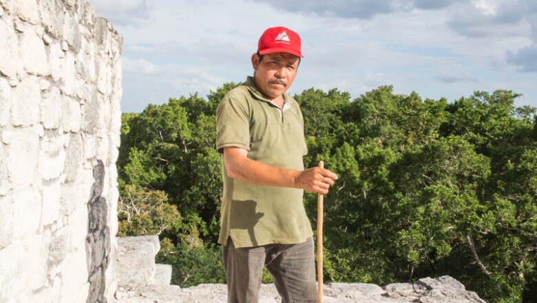 Así es en la actualidad la zona donde se construirá la Estación Calakmul