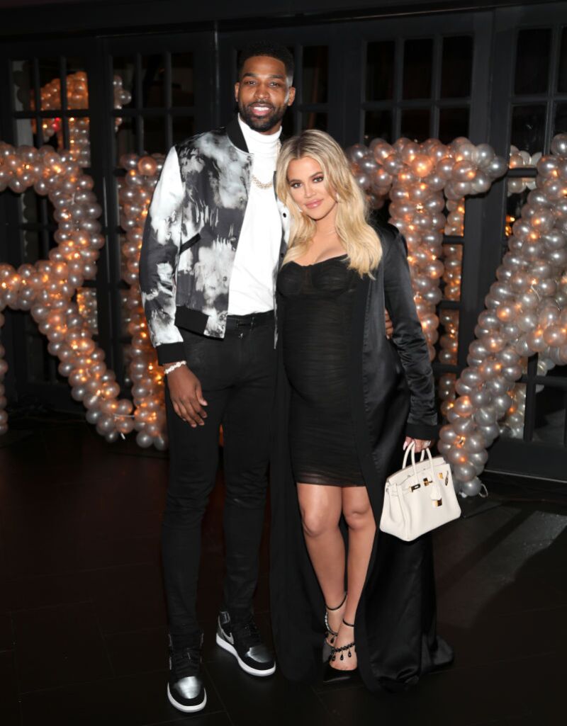 Tristan Thompson y Khloé Kardashian