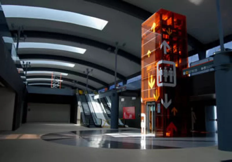 90% de la estructura está hecha en la región y con materiales locales como cristal, concreto y acero. (Foto: Cortesía OMA)