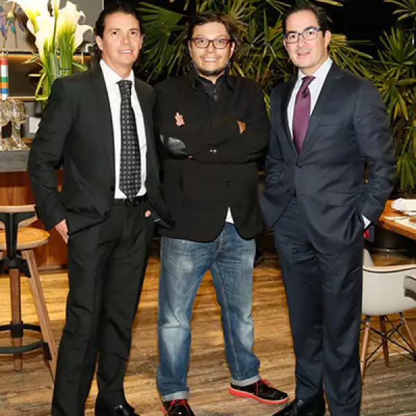 Felipe Ramos,Rivelino y Braulio Arsuaga