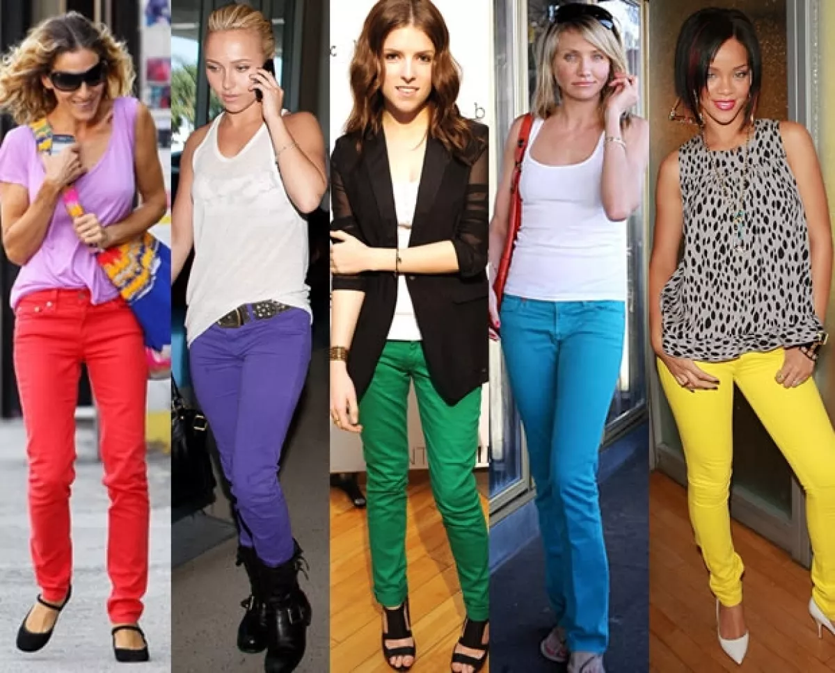Aquí Sarah Jessica Parker, Hayden Panettiere, Anna Kendrick, Cameron Diaz y Rihanna.