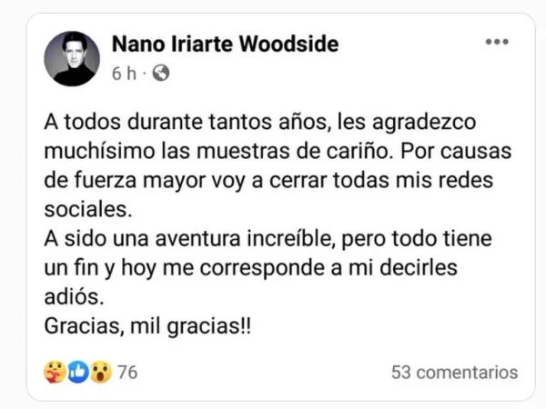 Driver Maxine Woodside's son dies 2 Alejandro Iriarte Woodside