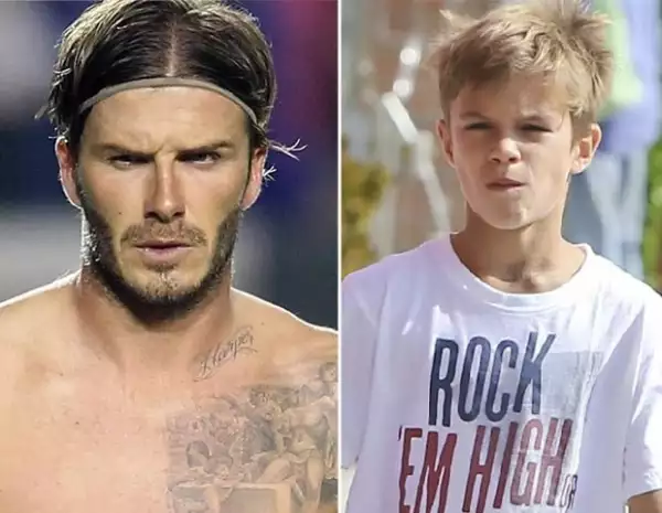 El tatuaje en sus cuellos es idéntico.