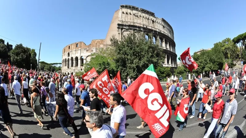 Italia - huelga - sep 6