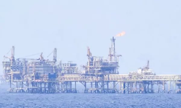 Plataformas de exploración y producción de Pemex, ubicadas en la Sonda de Campeche, en el Golfo de México  (Foto: Cuartoscuro/Archivo )