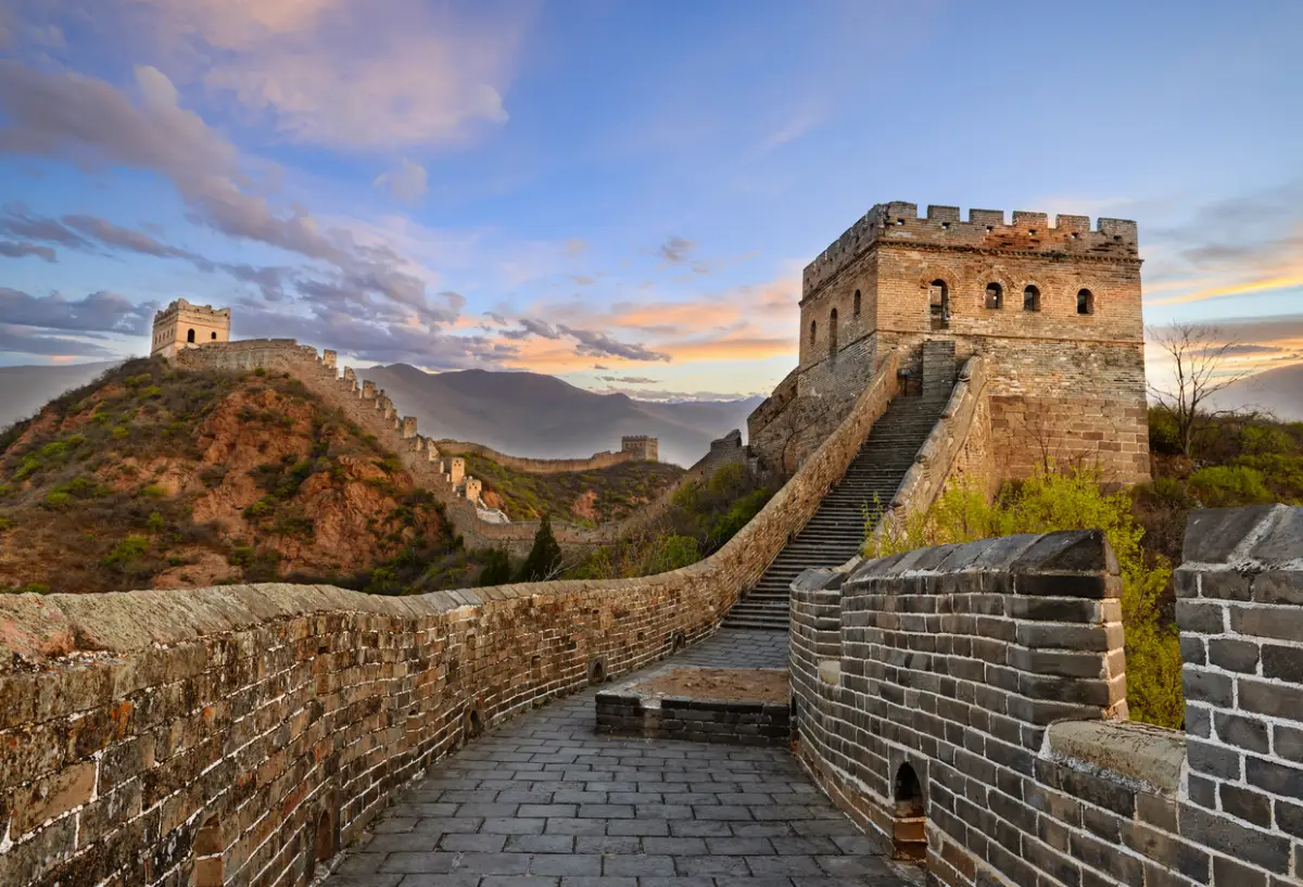 The great wall of China