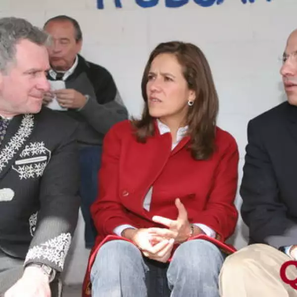 Santiago Creel, Margarita Zavala, Felipe Calderón