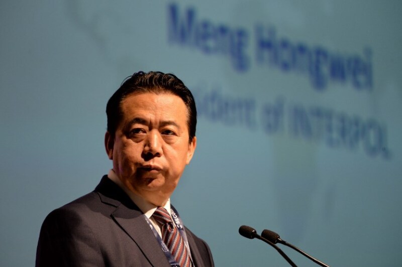 Interpol Francia China Meng Hongwei