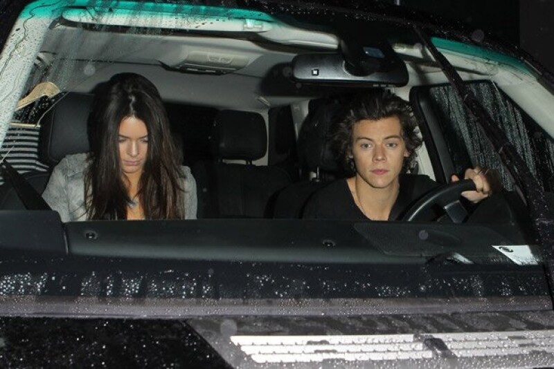Harry y Kendall fueron captados el miércoles saliendo de un restaurante.