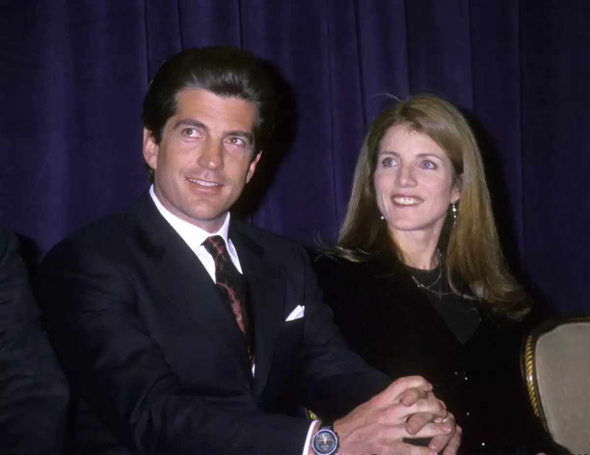 John F. Kennedy, Jr. And Sister At New York Event
