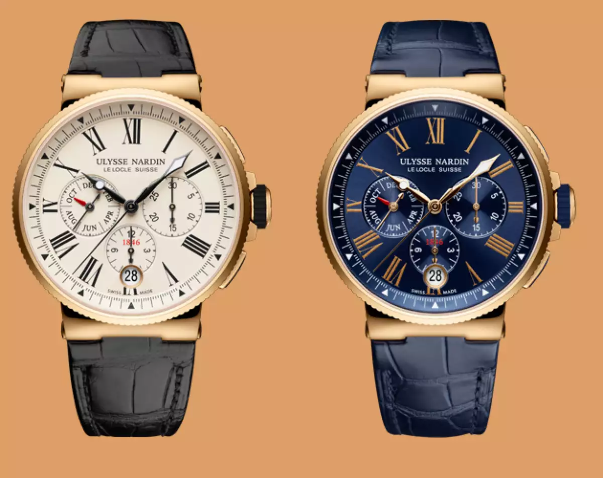 Marine Chronometer Annual Calendar