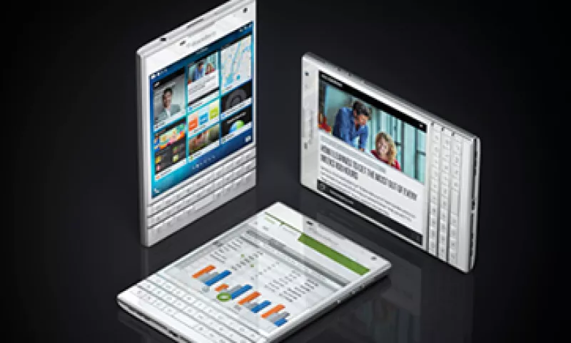 El BlackBerry Passport es uno de los modelos más recientes de la compañía. (Foto: Getty Images)