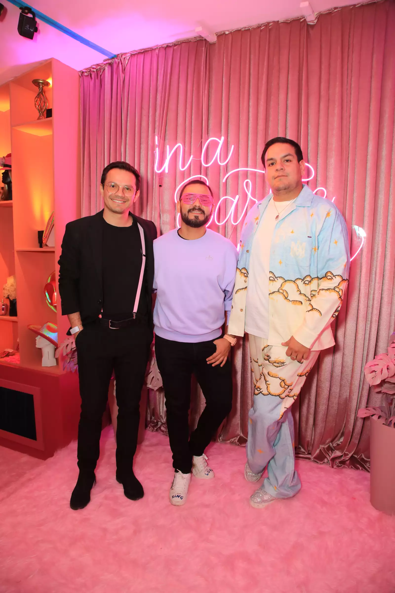 Mario Hermández , Bul Villafuerte y Alfredo Reyna 