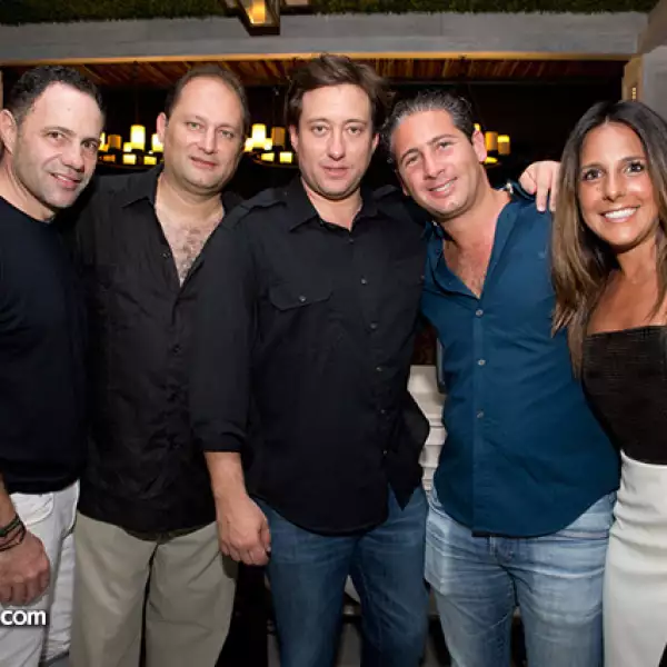 Sergio Berger, Eduardo Solórzano, Alberto Cinta, Jimmy Arakanji y Sary Arakanji