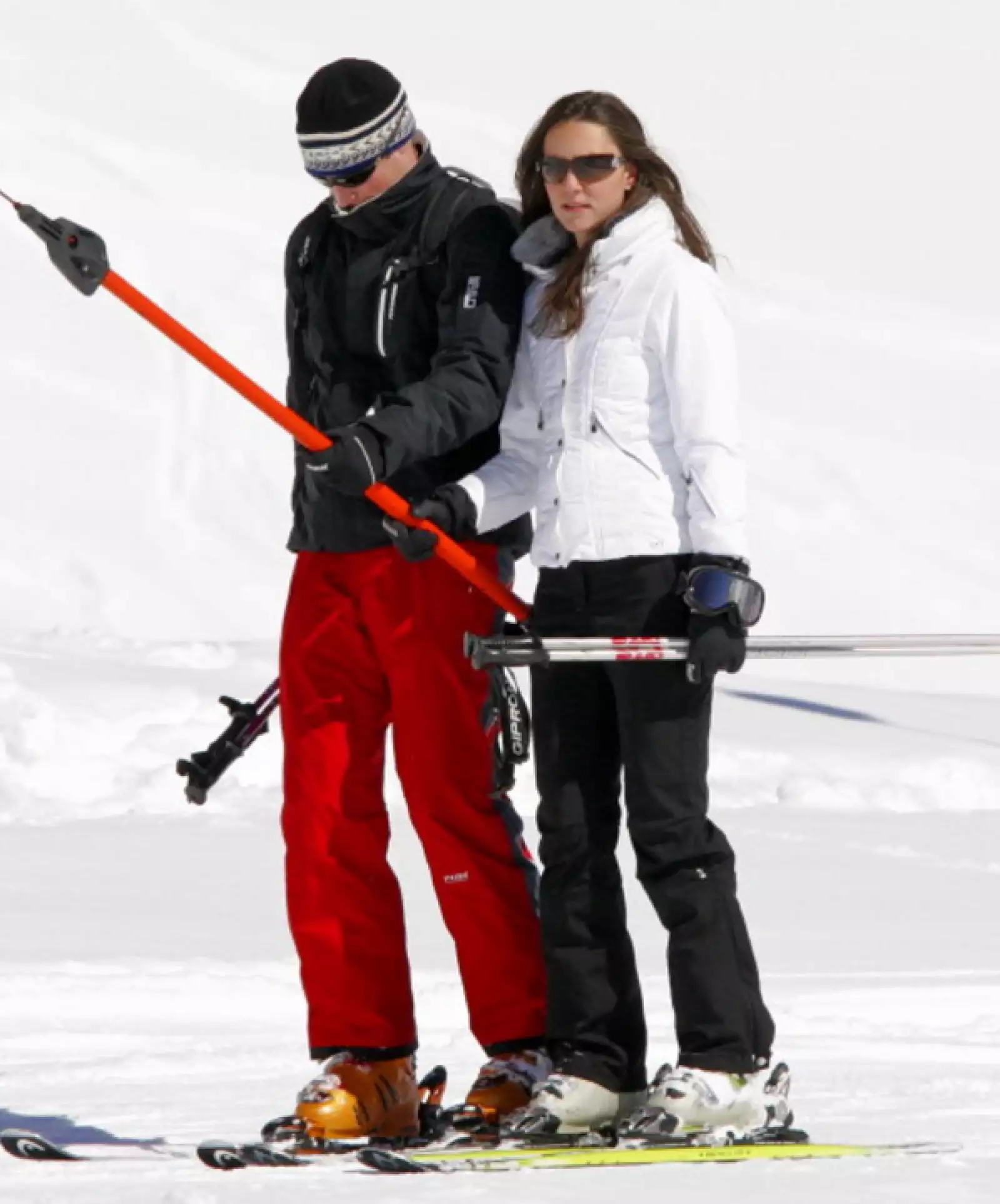 Fue en 2005 cuando fueron captados en un viaje de esquí por Suiza, momento en que quedó confirmado su romance.