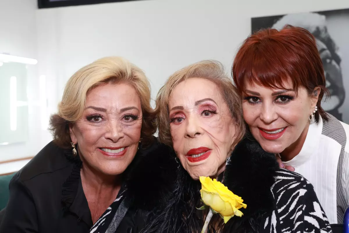 Sylvia Pasquel, Silvia Pinal y Alejandra Guzmán