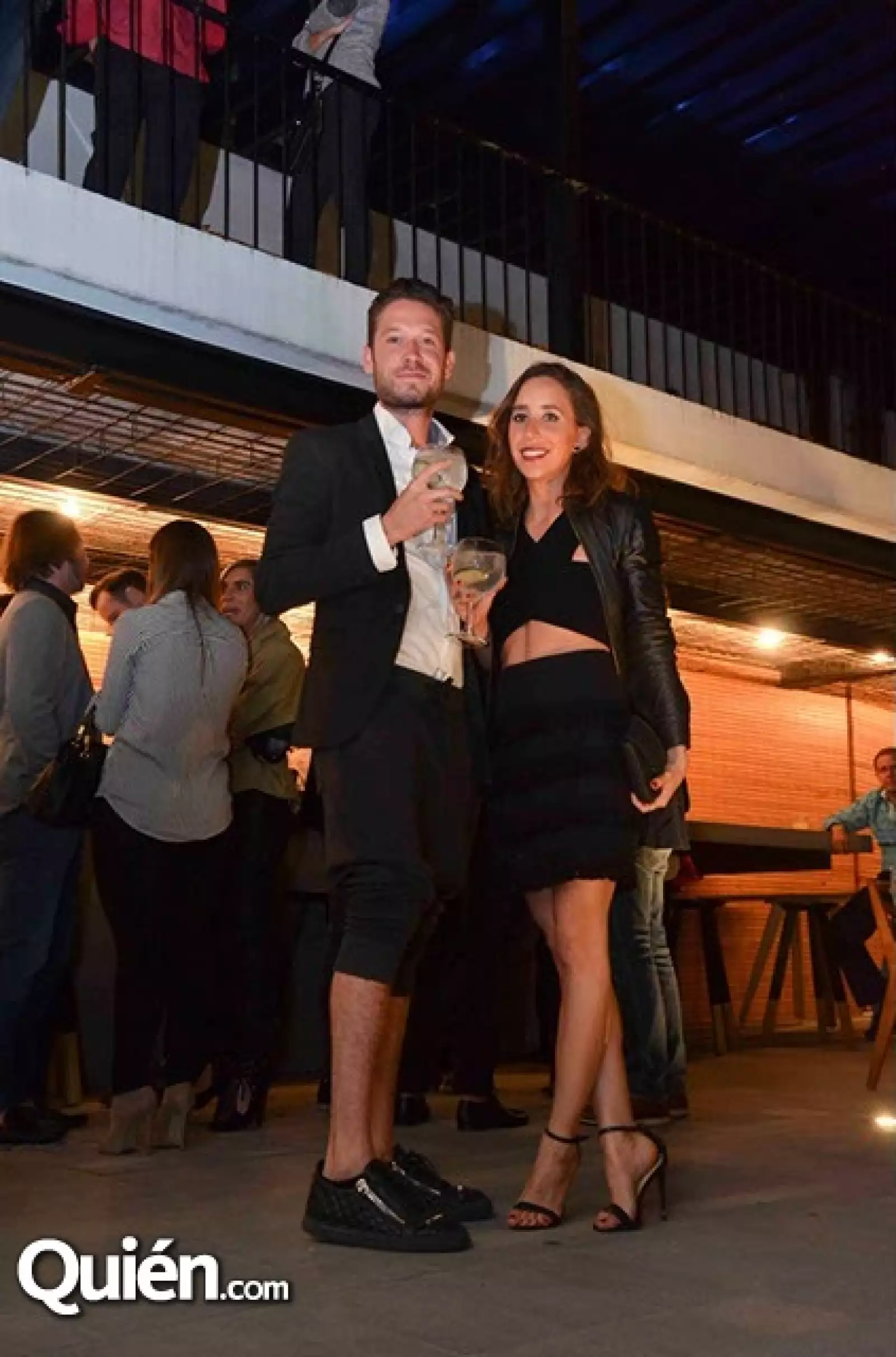 Alan de la Peña y Mónica de la Borbolla.