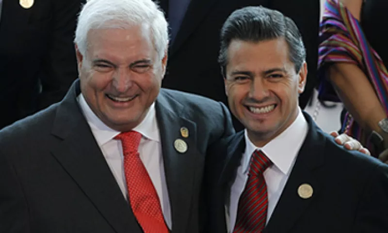 Panamá puede ser la puerta de entrada de México al marcado sudamericano, dijo el presidente, Martinelli. (Foto: EFE)