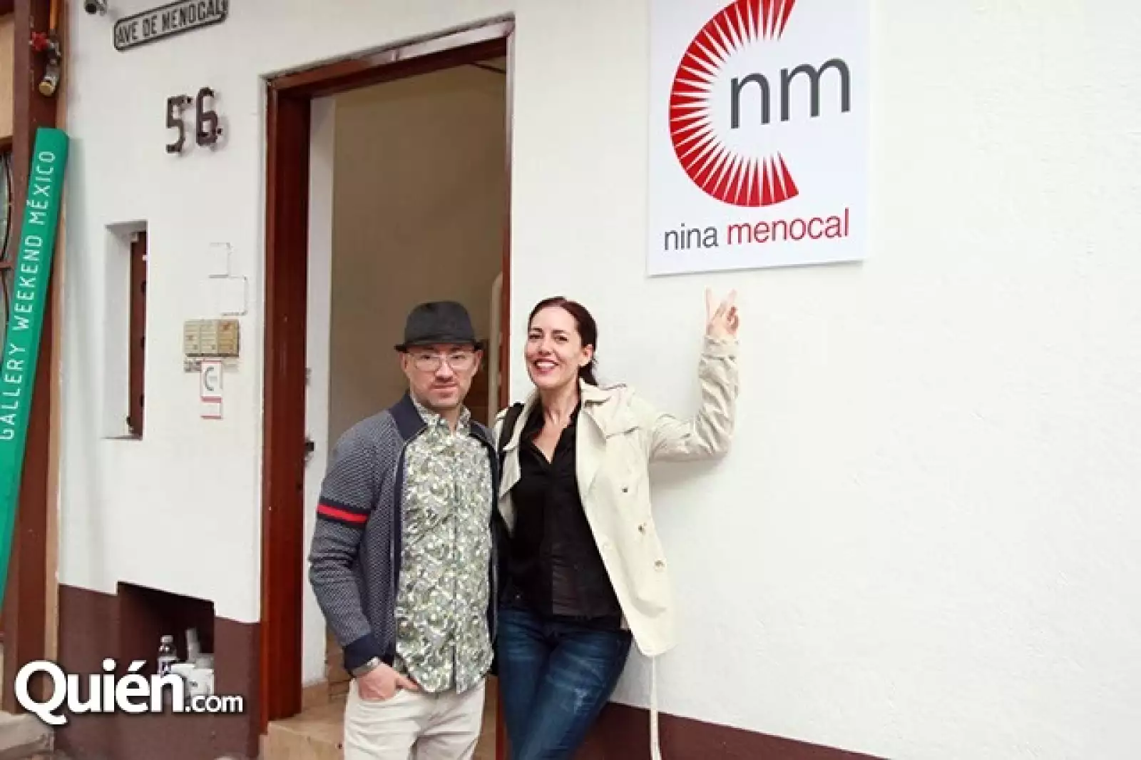 Martín Rentería y Stephanie Salas