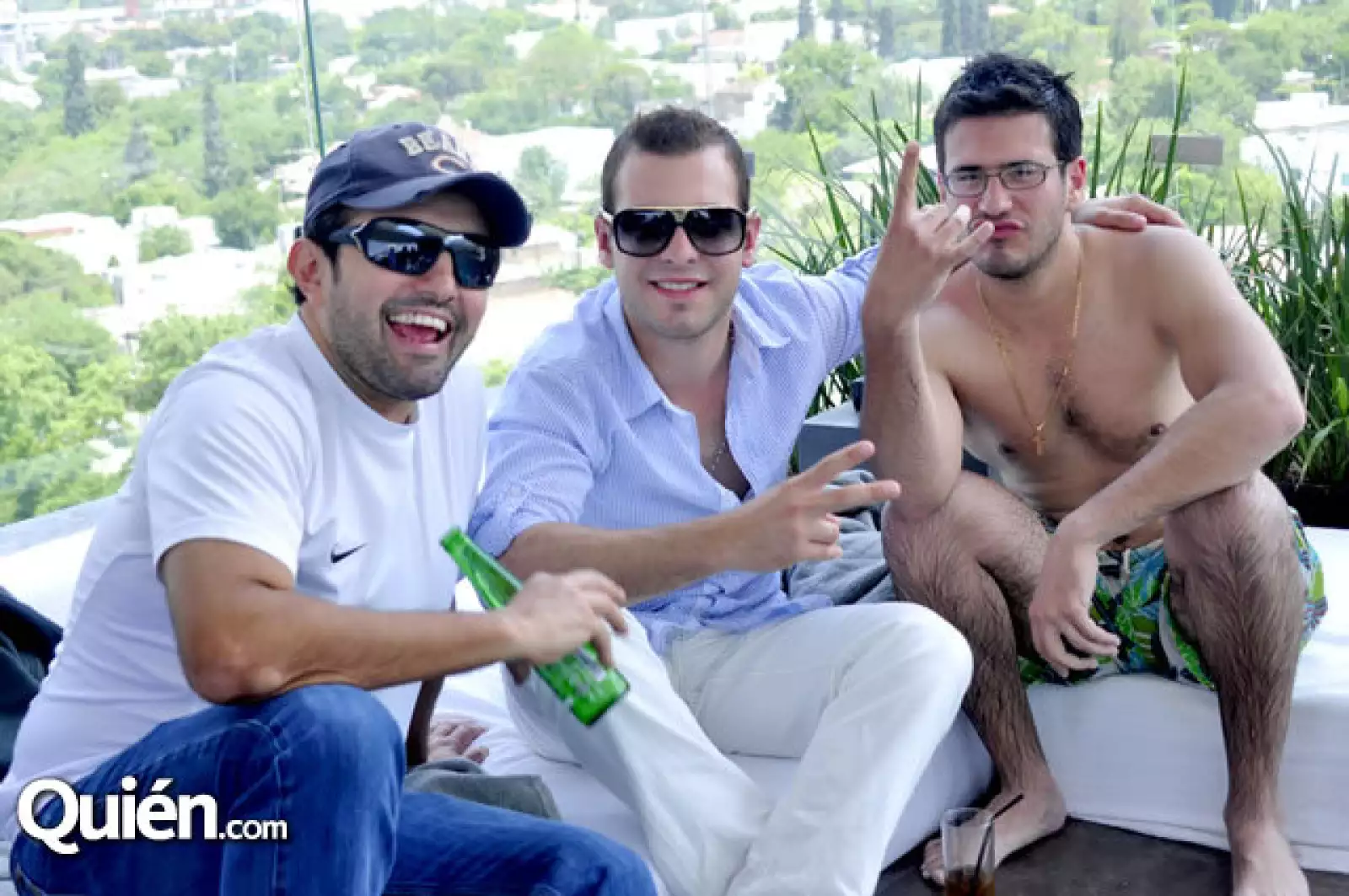 Mark Aceves, Juan Carlos Gutiérrez y Andrés Torres