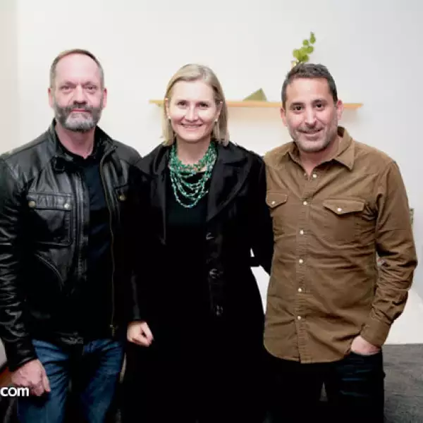 Pablo del Val, Ana Elena Mallet y Moisés Micha