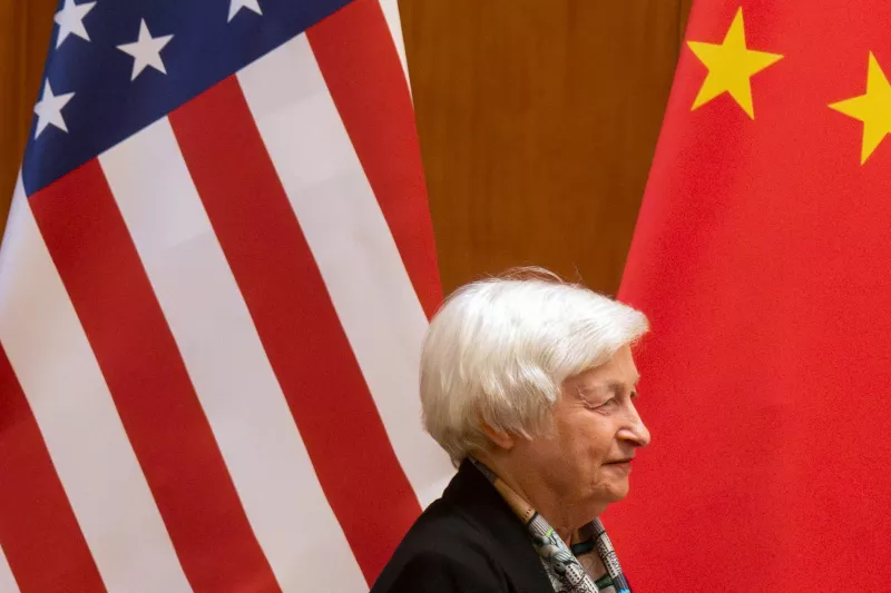 U.S. Treasury Secretary Janet Yellen visits China