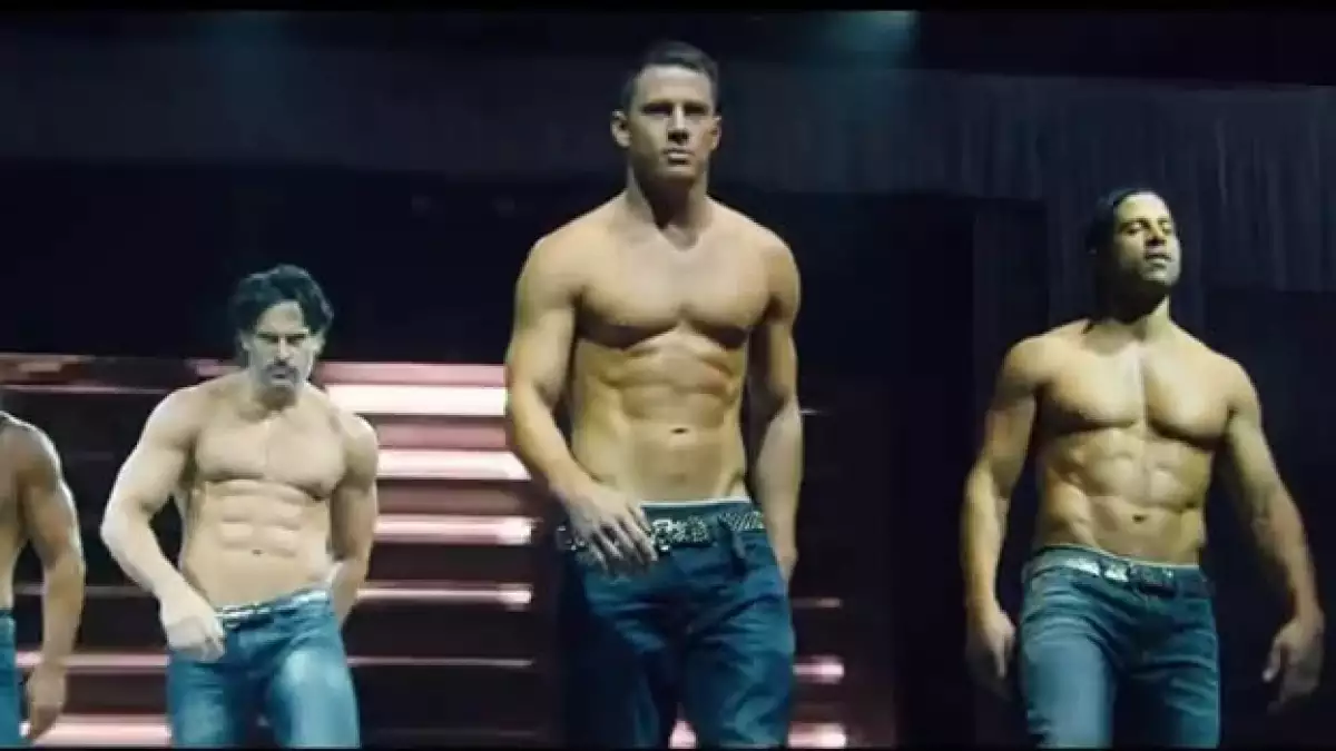 Channing Tatum (centro) y un grupo de strippers vuelven a la pantalla grande con ?Magic Mike XXL?