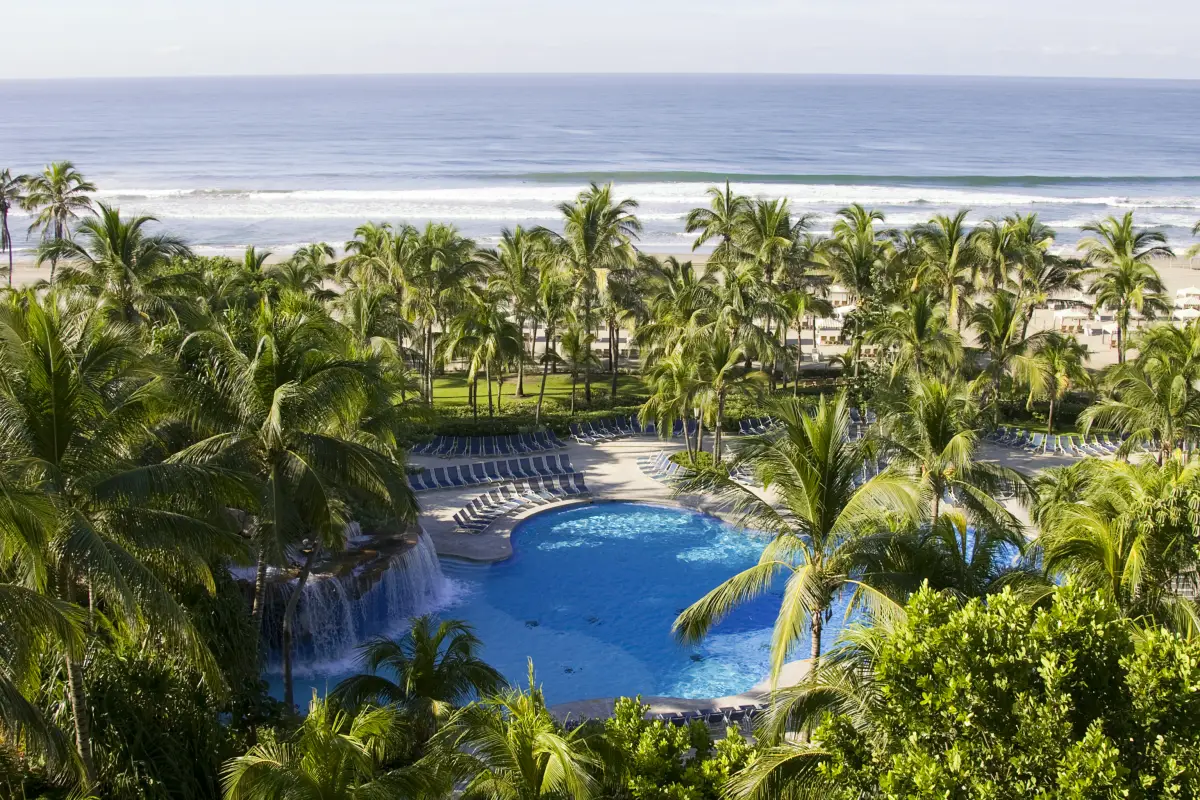 tropical resort