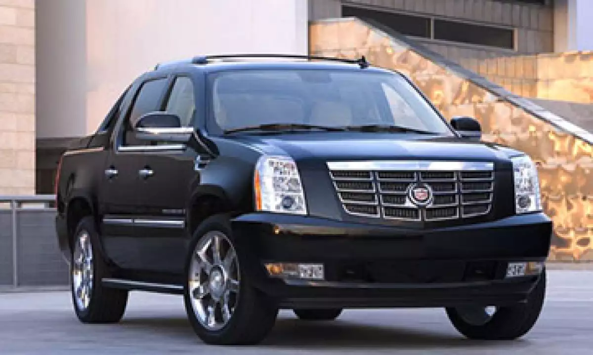La Escalade EXT, equipada con cajuela pickup, encabezó la lista de autos más robados en EU. (Foto: Cortesía CNNMoney)