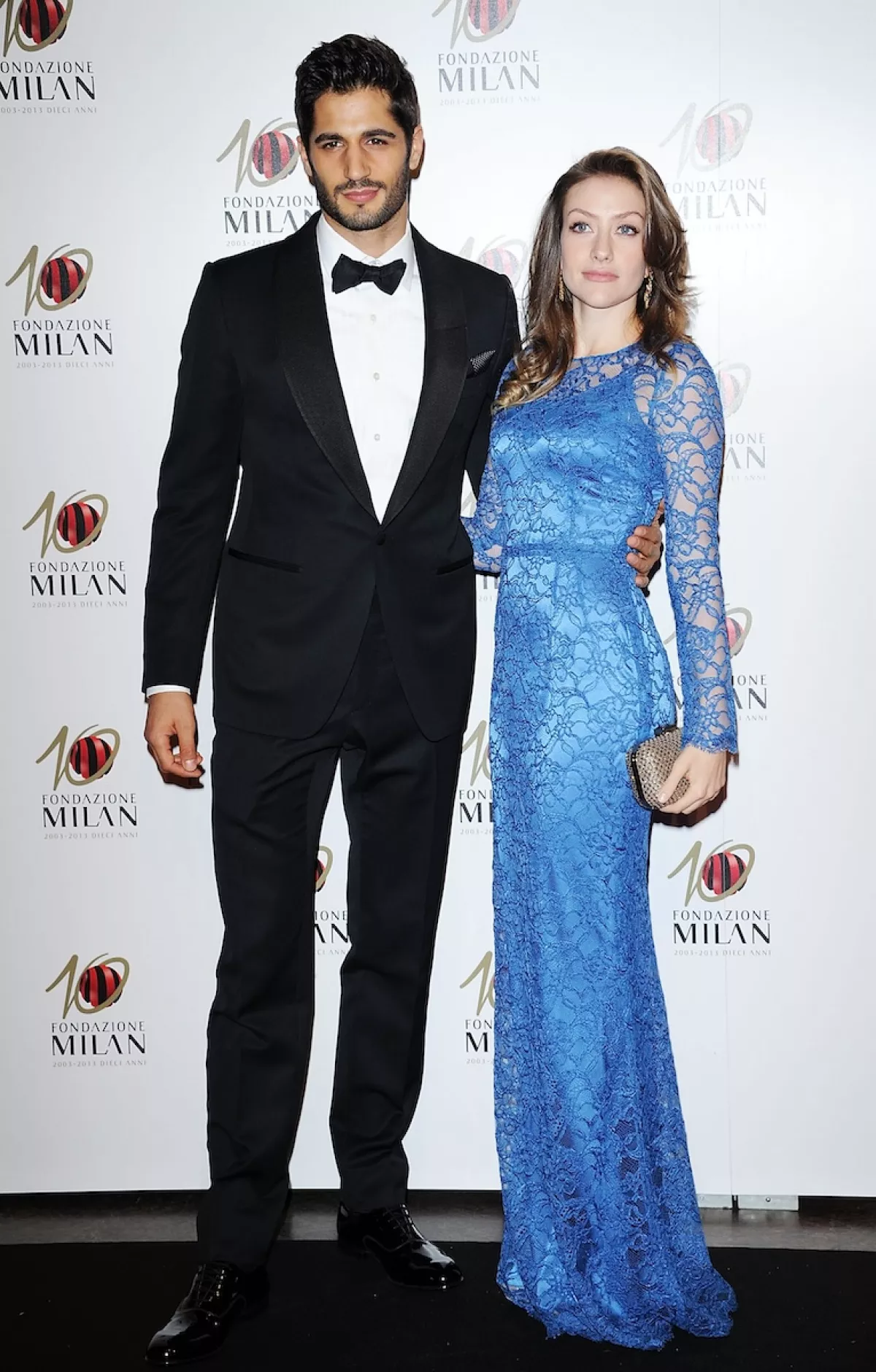 Guy Binns y Eleonora Berlusconi