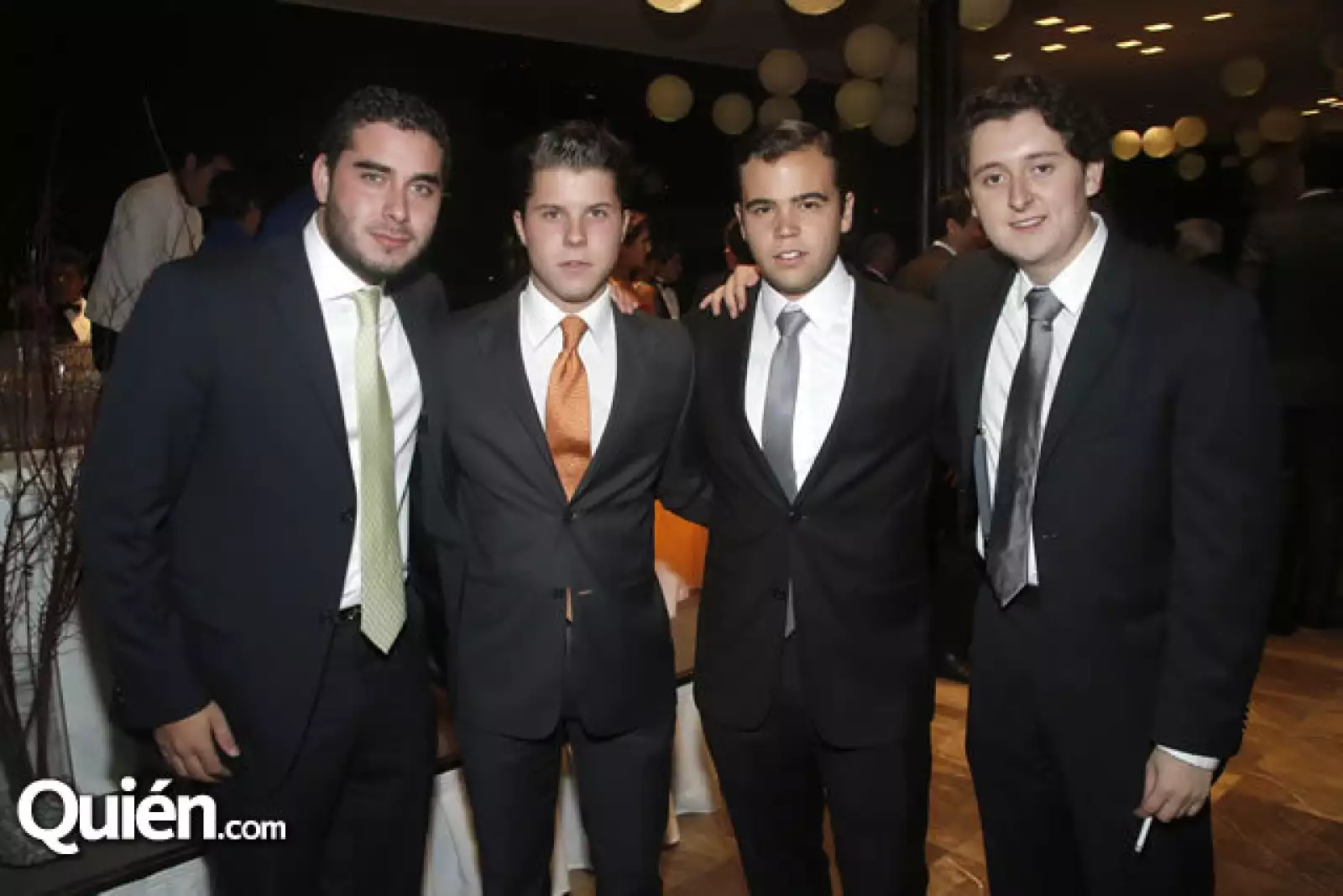 Fernando Corominas, Diego Arena, Santiago Roqueñi y Diego González