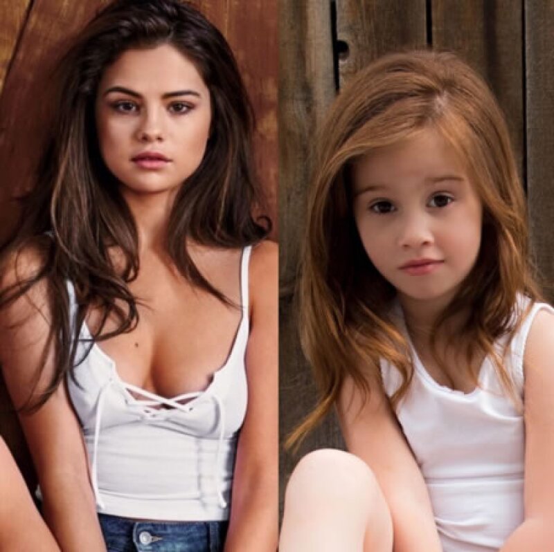 Ellee Approved imitando a Selena Gomez.