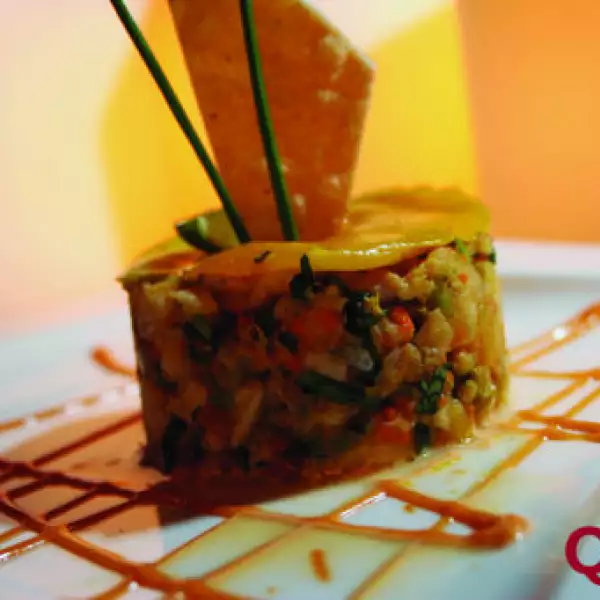 Platillo, Timbal de Ceviche