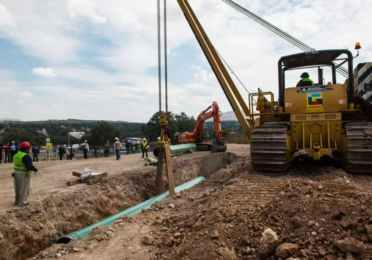 Gasoducto Construcción