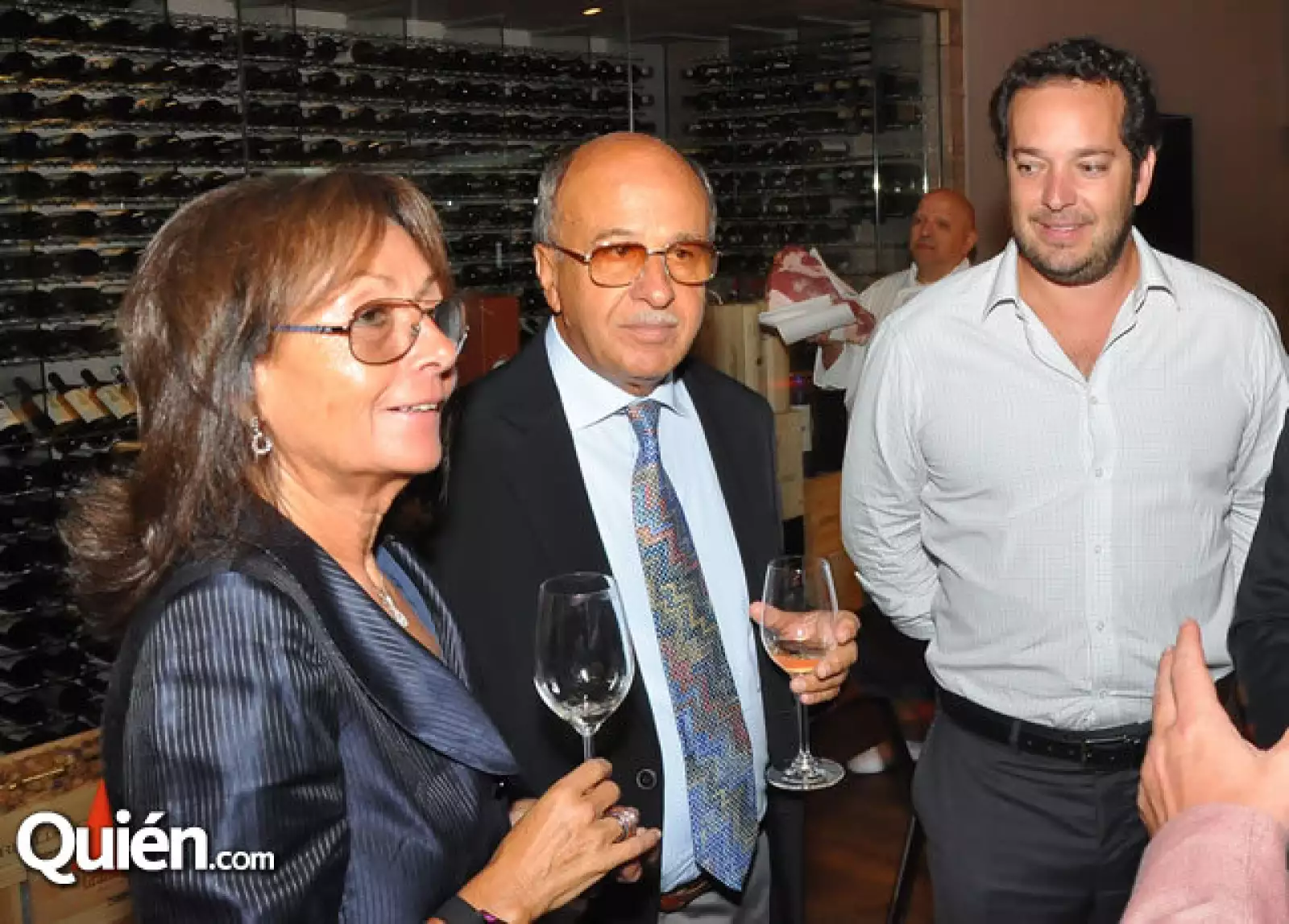 María Astorga,Claudio Tippa y Ricardo González.