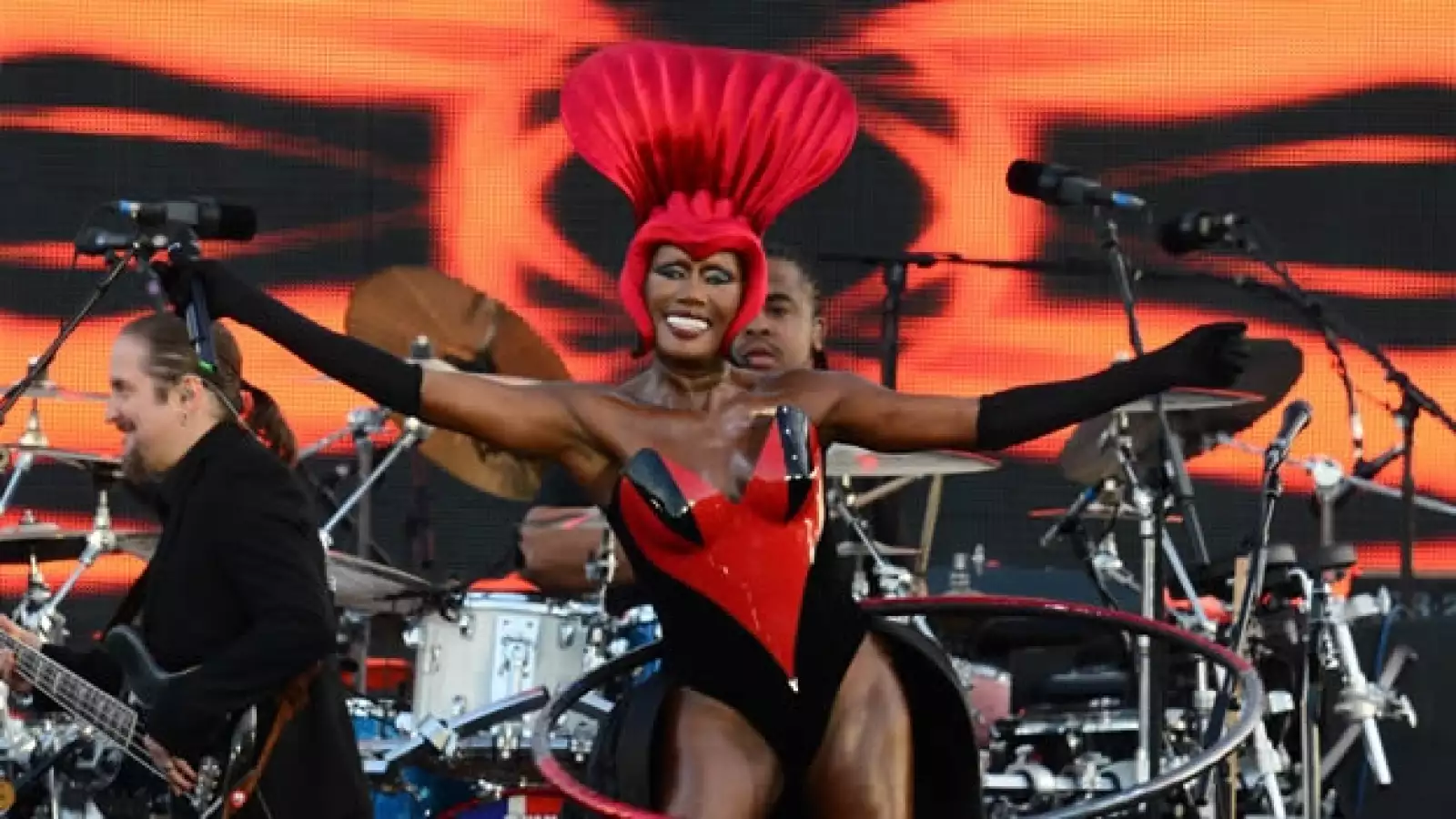 cantante jamaiquina Grace Jones