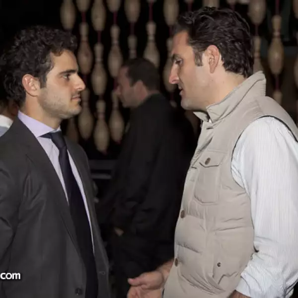 Santiago Cuaik y Alfredo Villegas